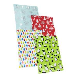 NEW Christmas 20 Piece 10x13 Self-Sealing Poly Mailers, Tearproof Shipping Bags